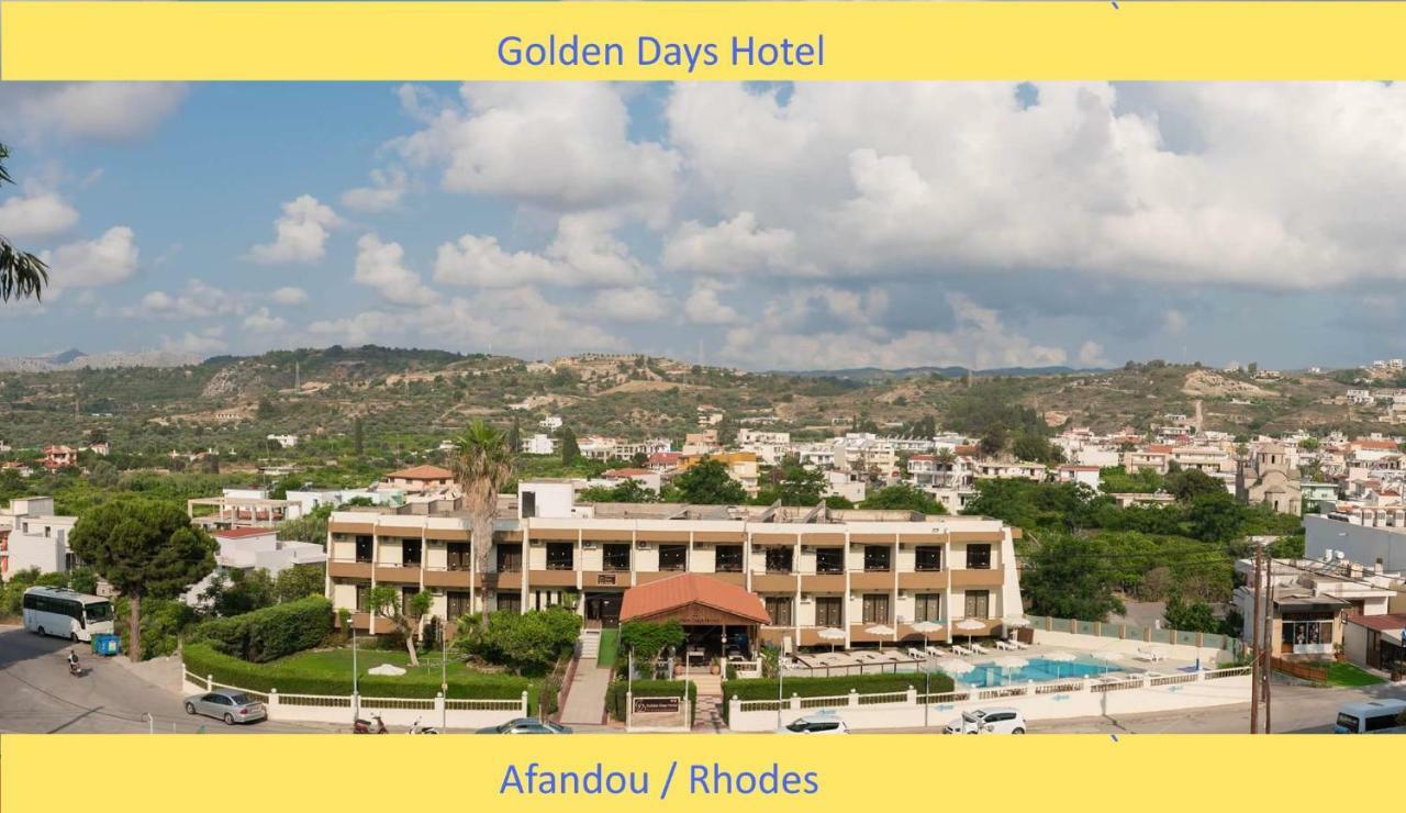 Golden Days Ξενοδοχείο Αφάντου Εξωτερικό φωτογραφία
